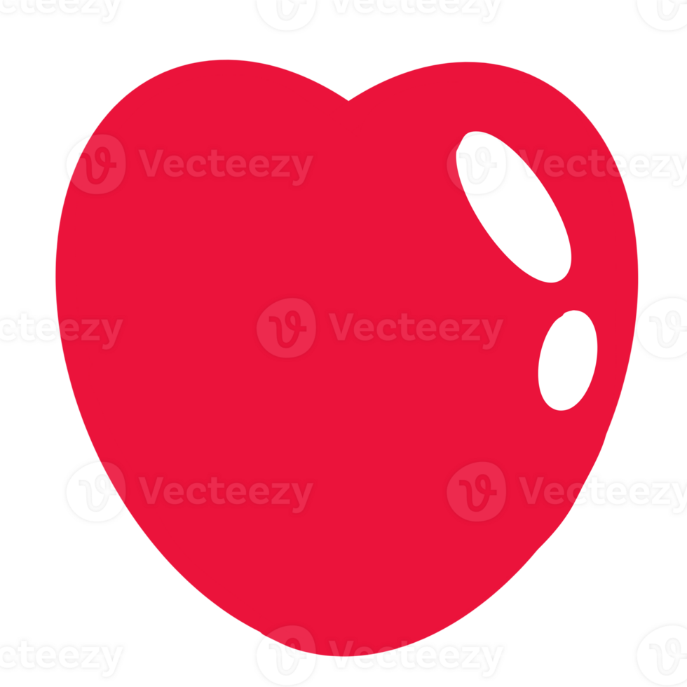 This is red heart png