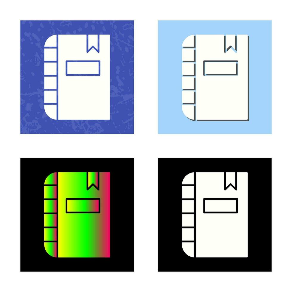 Diary Vector Icon