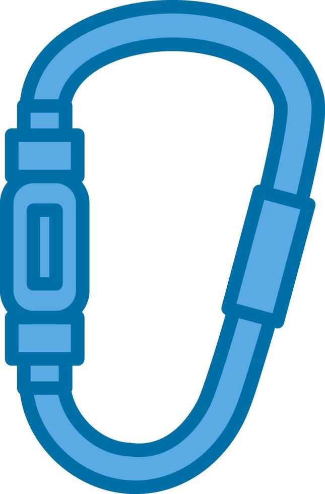 Carabiner Vector Icon Design