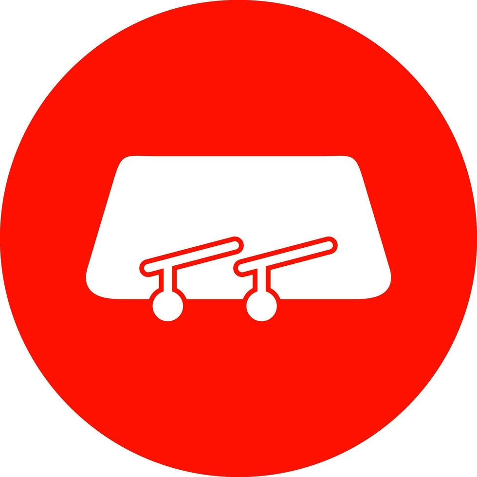 Windshield Vector Icon Design
