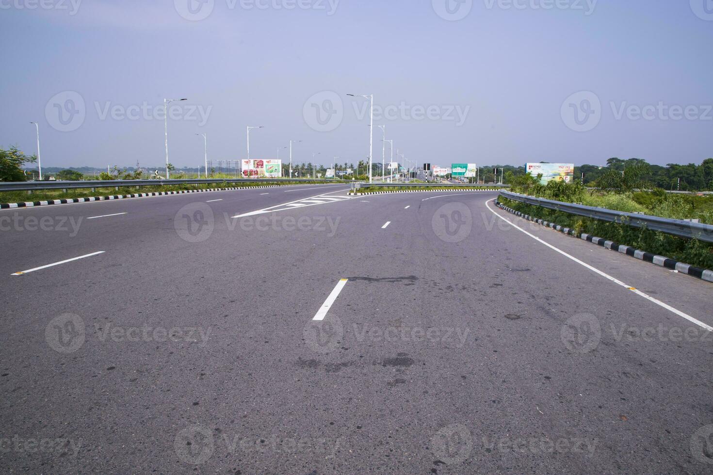 Divide Expressway road  in Bhanga Interexchange of Bangladesh photo