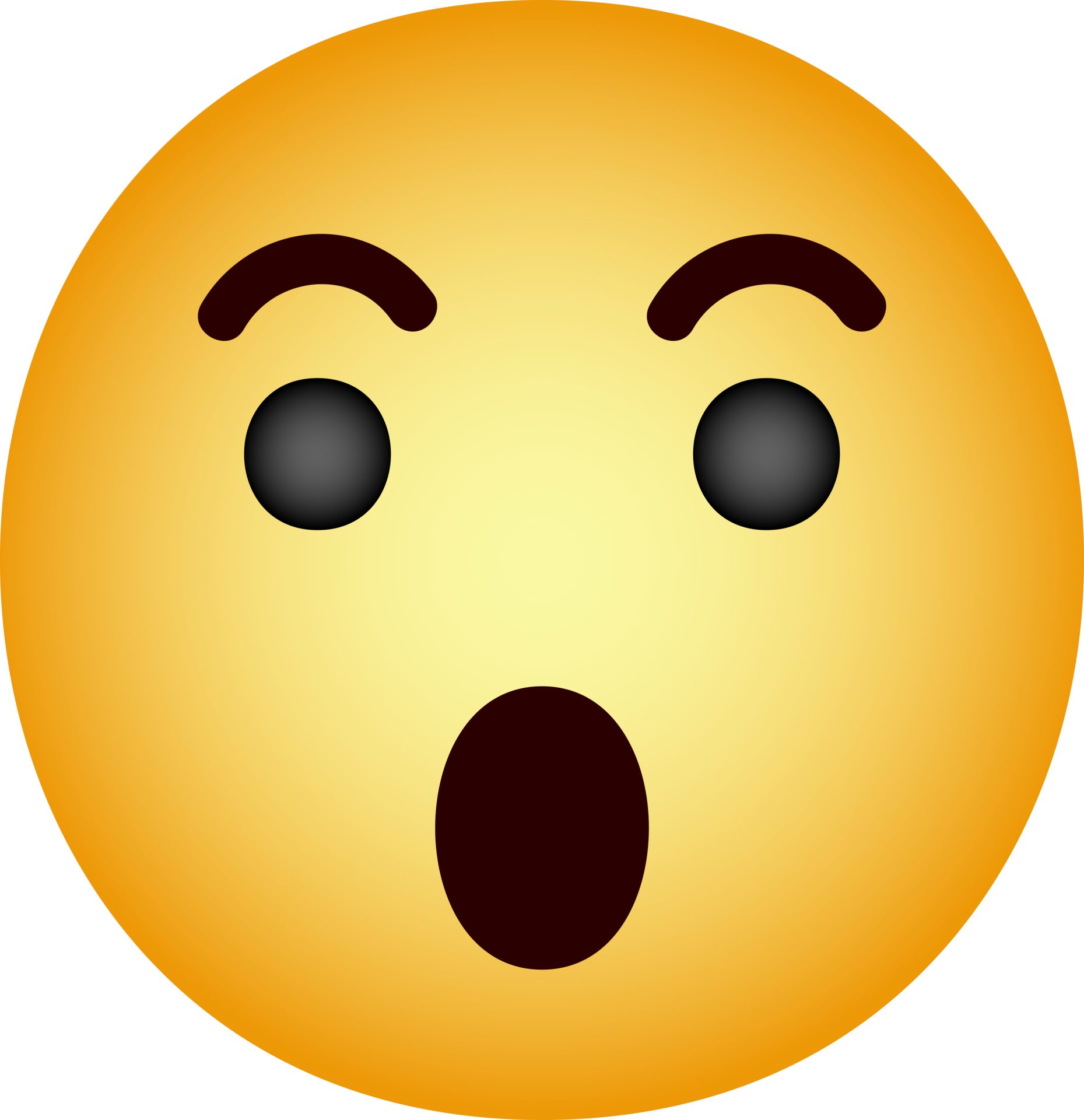 Hand Drawn Wow Emoji Facial Expression 25222982 PNG