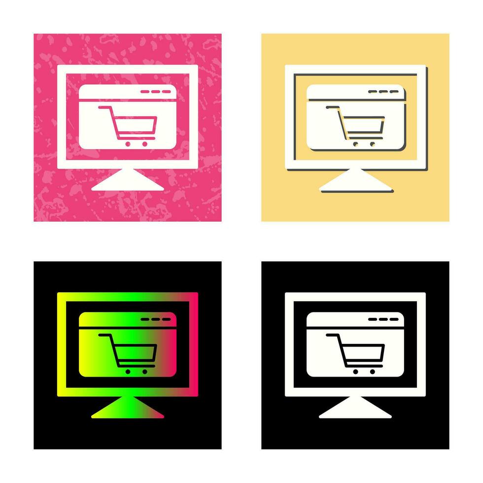 Ecommerce Website Vector Icon