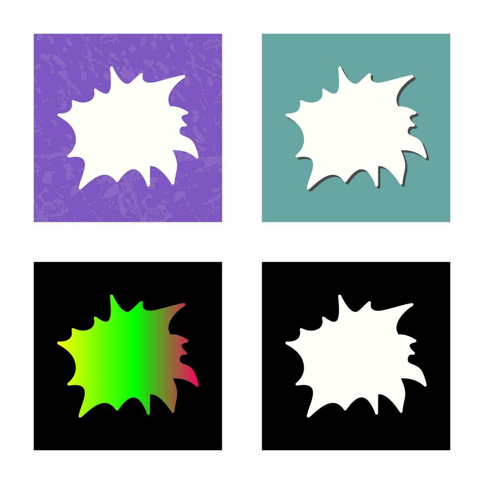 Unique Explosion Vector Icon