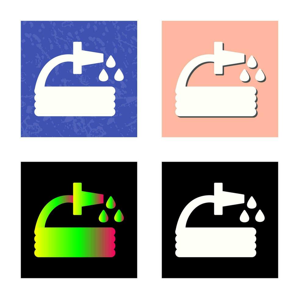 Unique Water Hose Vector Icon