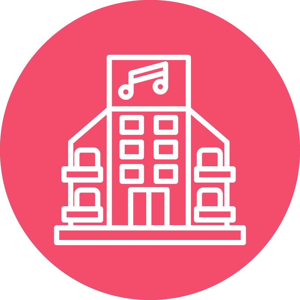 Night club Vector Icon Design