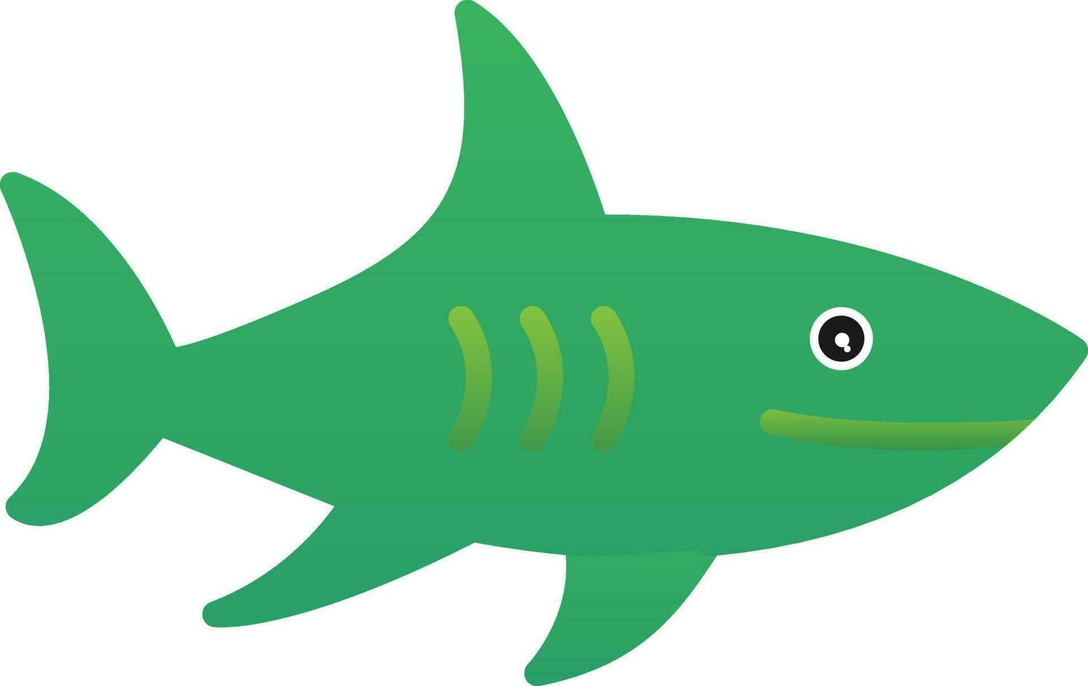 Shark Vector Icon Design