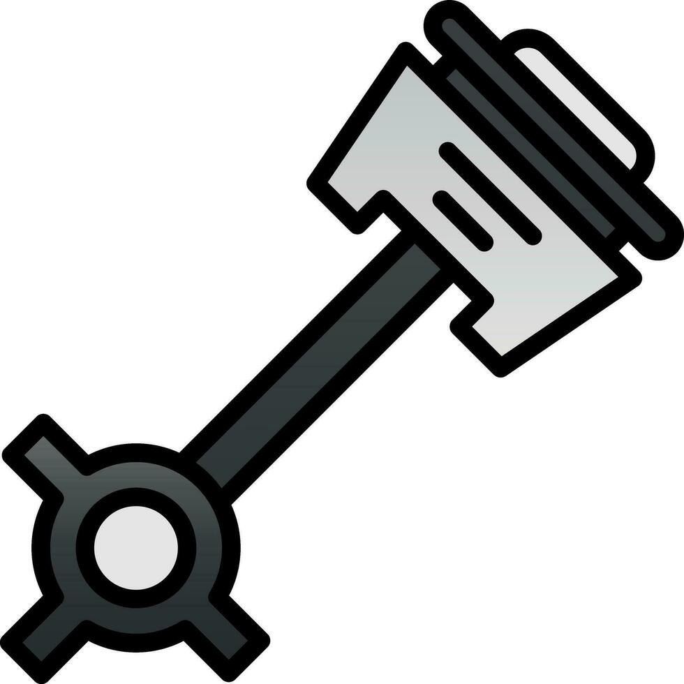 Piston Vector Icon Design