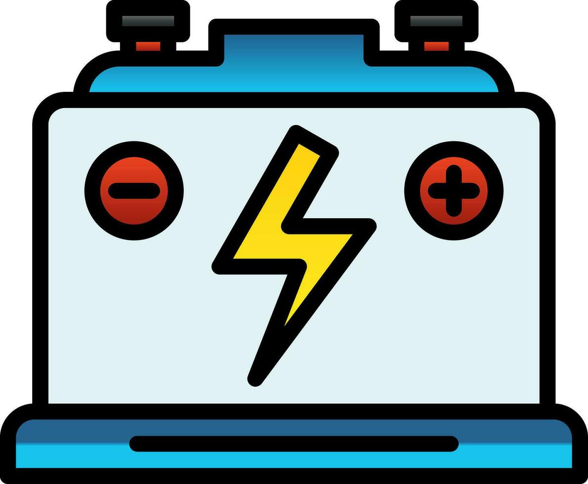 Battery Vector Icon Design