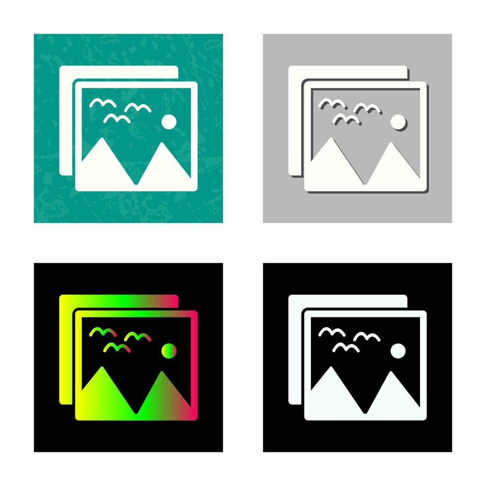 Pictures Vector Icon