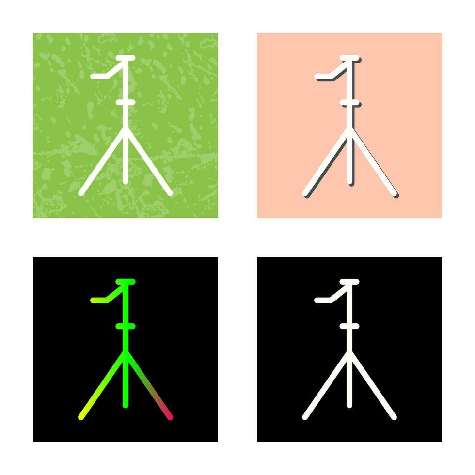 Unique Stand Vector Icon