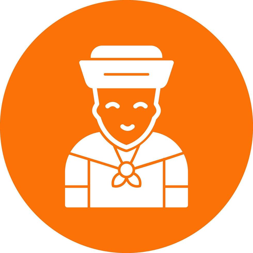 Sailor Vector Icon Design