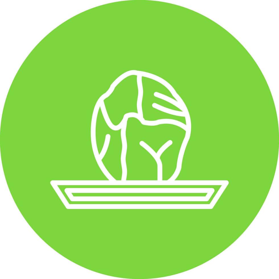 Brussels sprouts Vector Icon Design