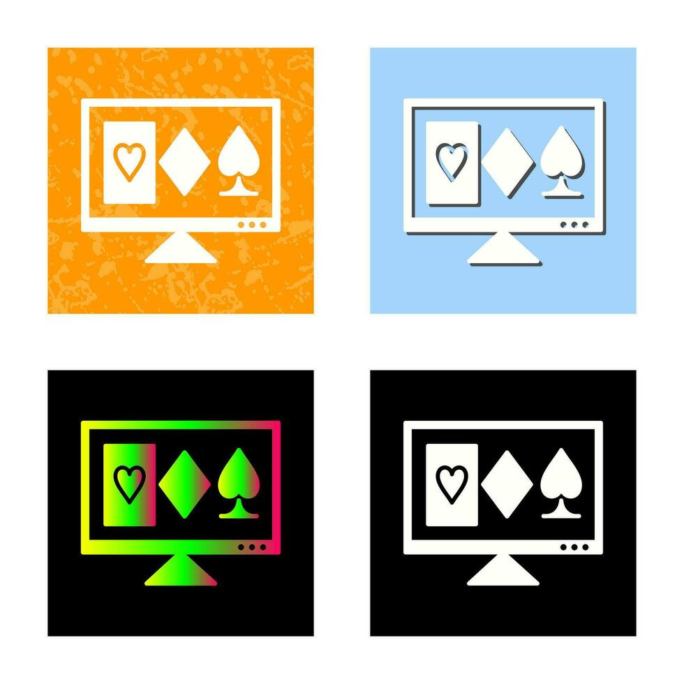 Online Gambling Vector Icon