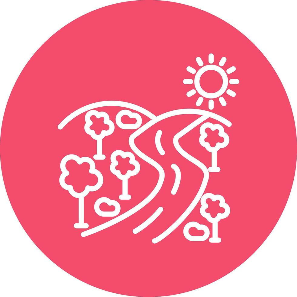 Forest Vector Icon Design