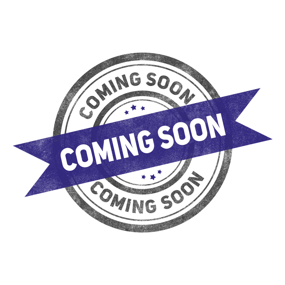 Coming Soon circle design png