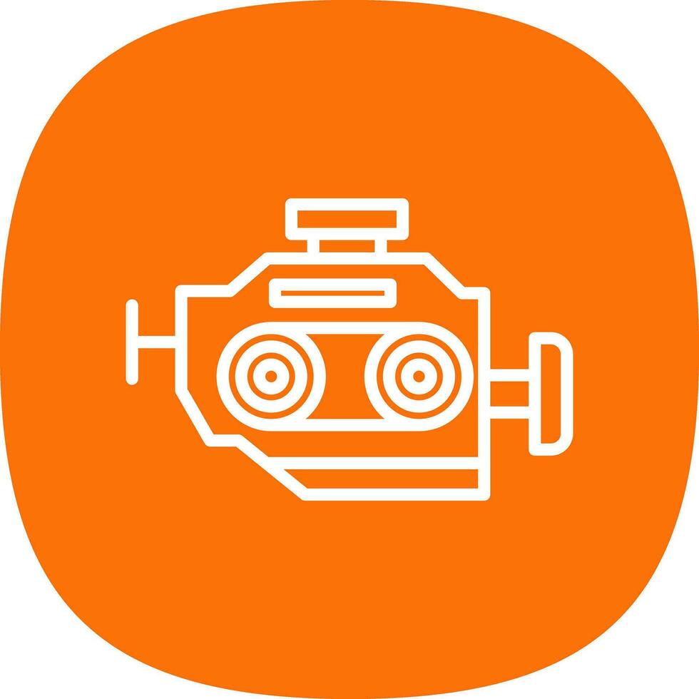Engine Vector Icon Design