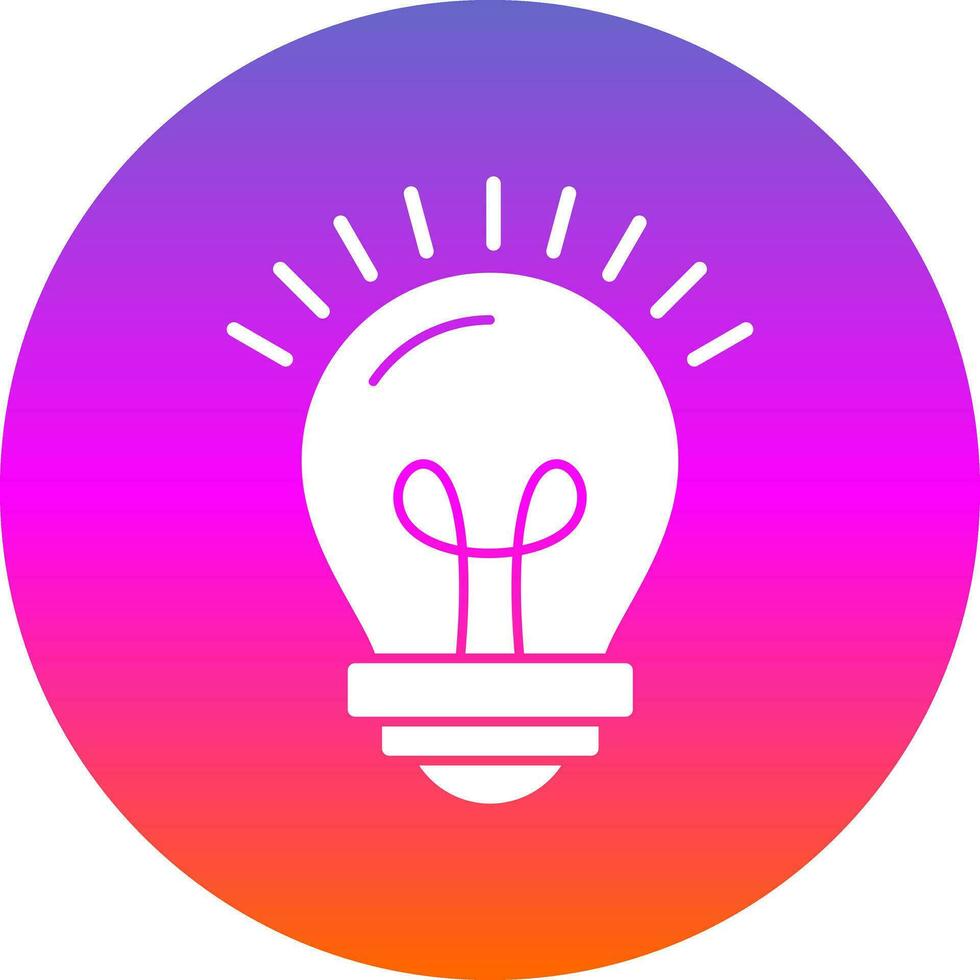 Lamp Vector Icon Design