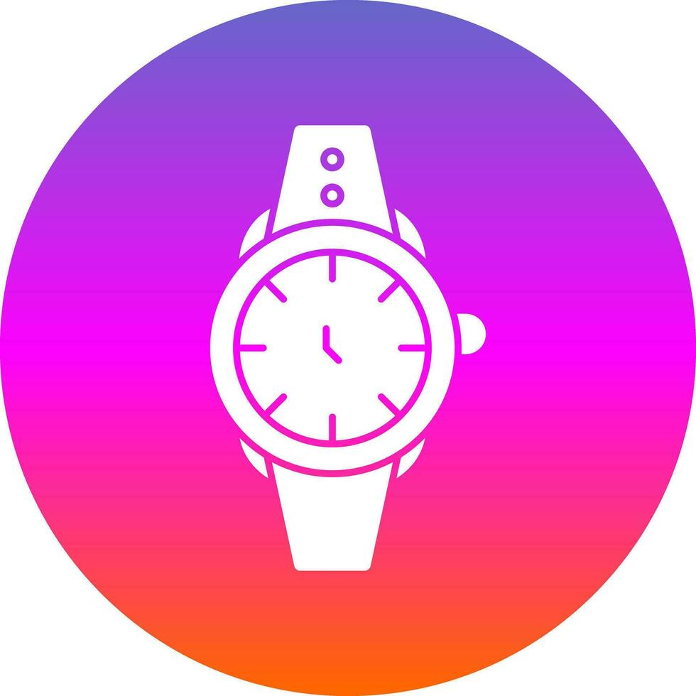 mano reloj vector icono diseño