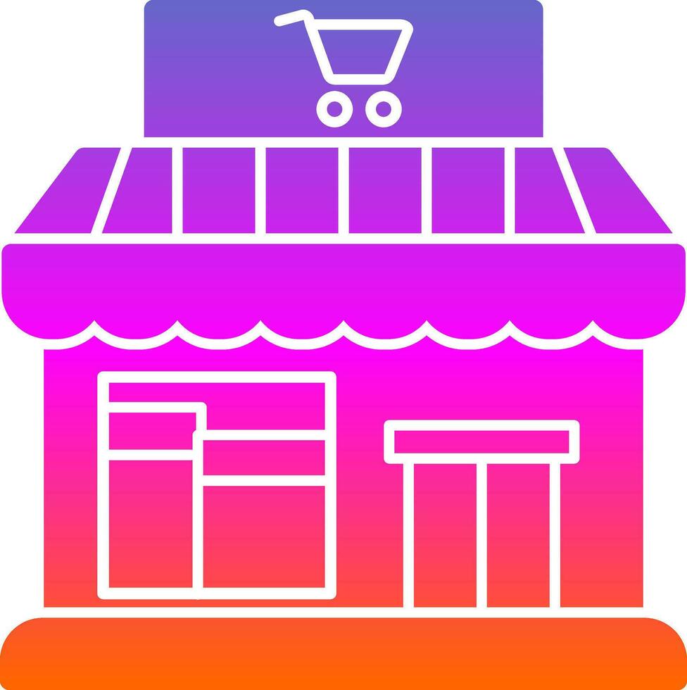 Electronics shop Vector Icon Design