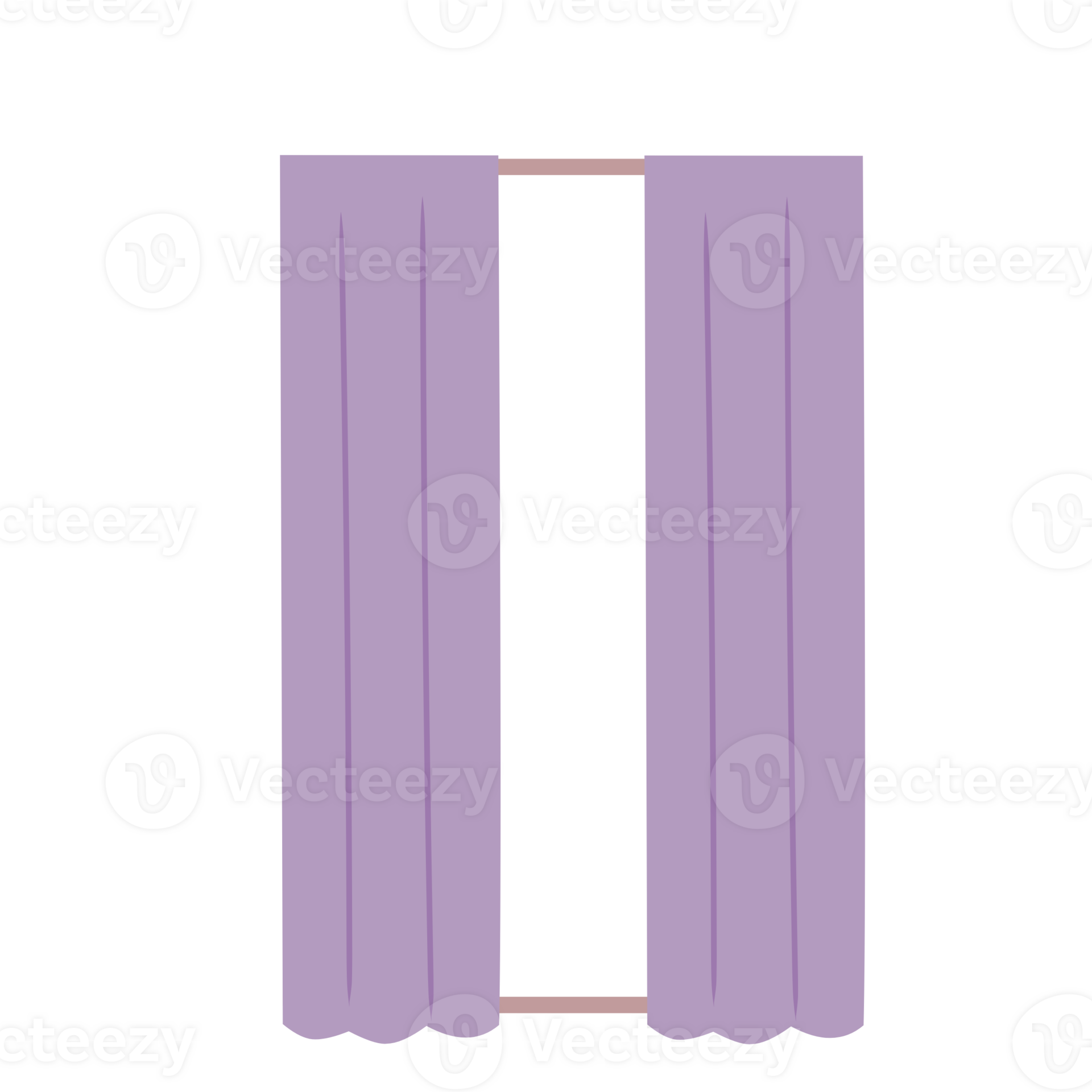 Cute Window Curtain 25224764 PNG