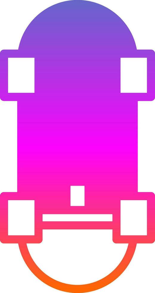 Skateboard Vector Icon Design