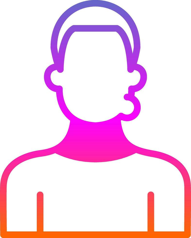 Face swelling Vector Icon Design