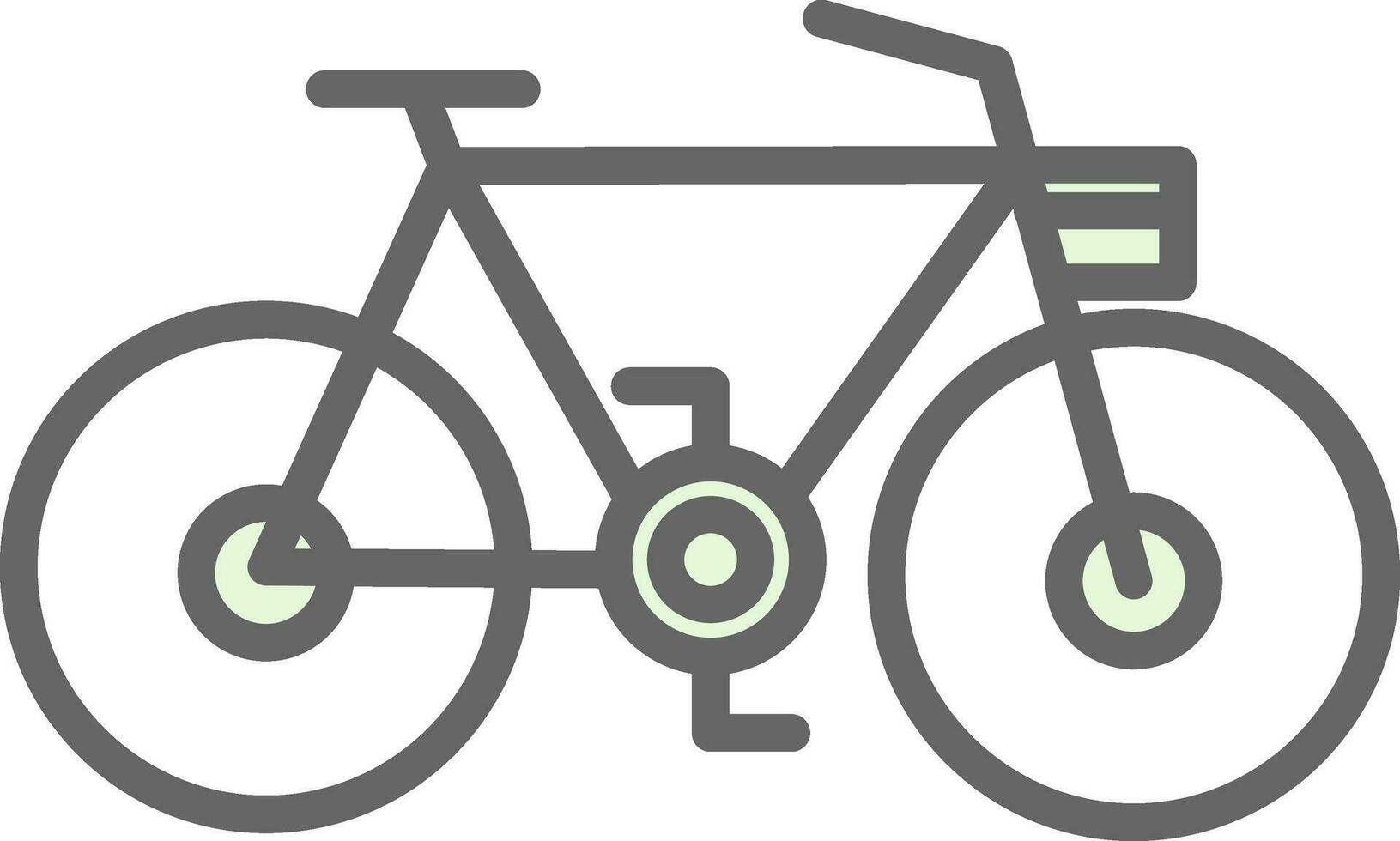 diseño de icono de vector de bicicleta