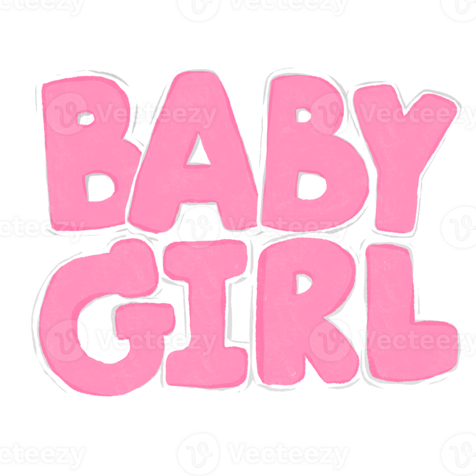 New born Baby Girl Announcement png