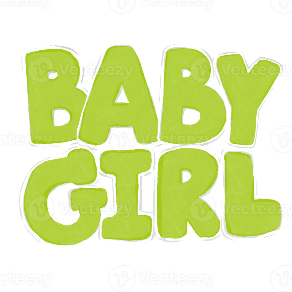 New born Baby Girl Announcement png