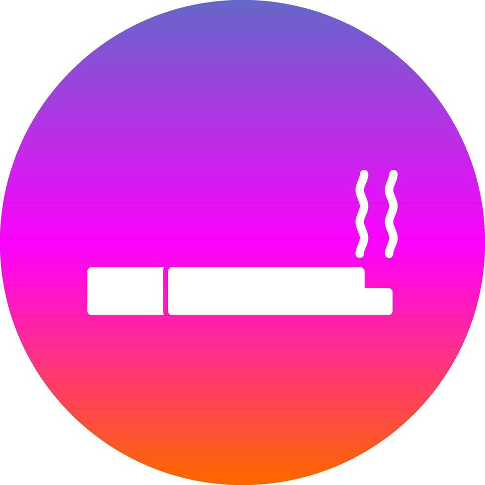 Cigar Vector Icon Design