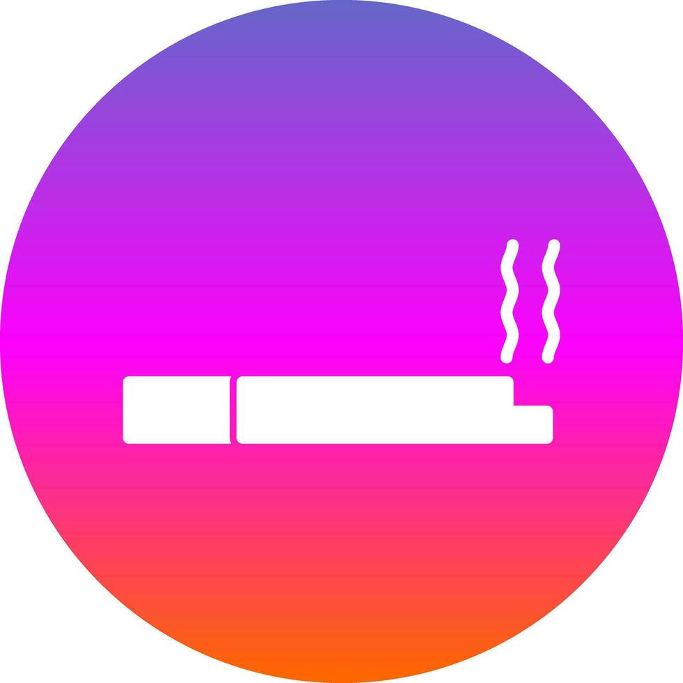 diseño de icono de vector de cigarro