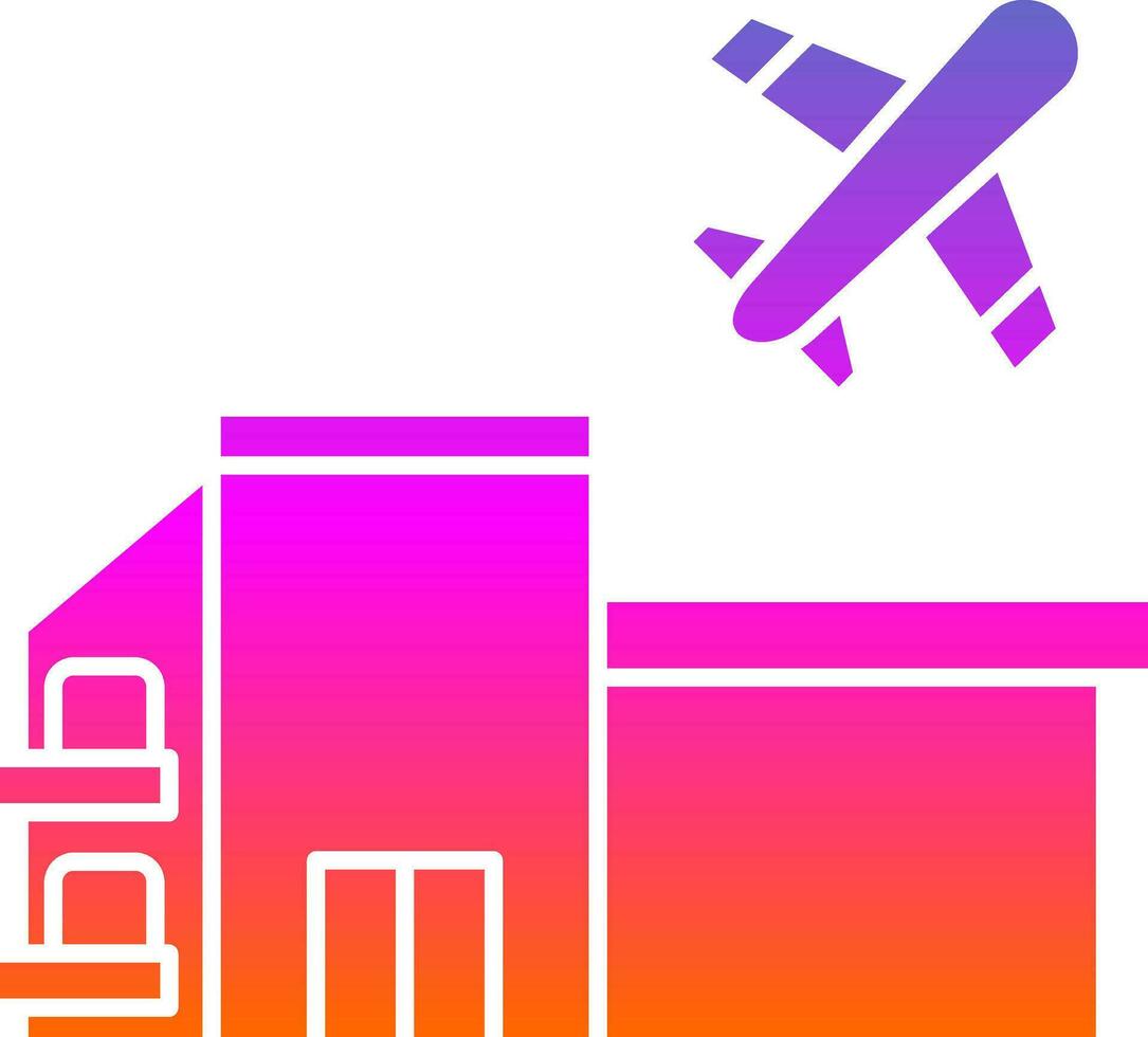 Airport Vector Icon Design