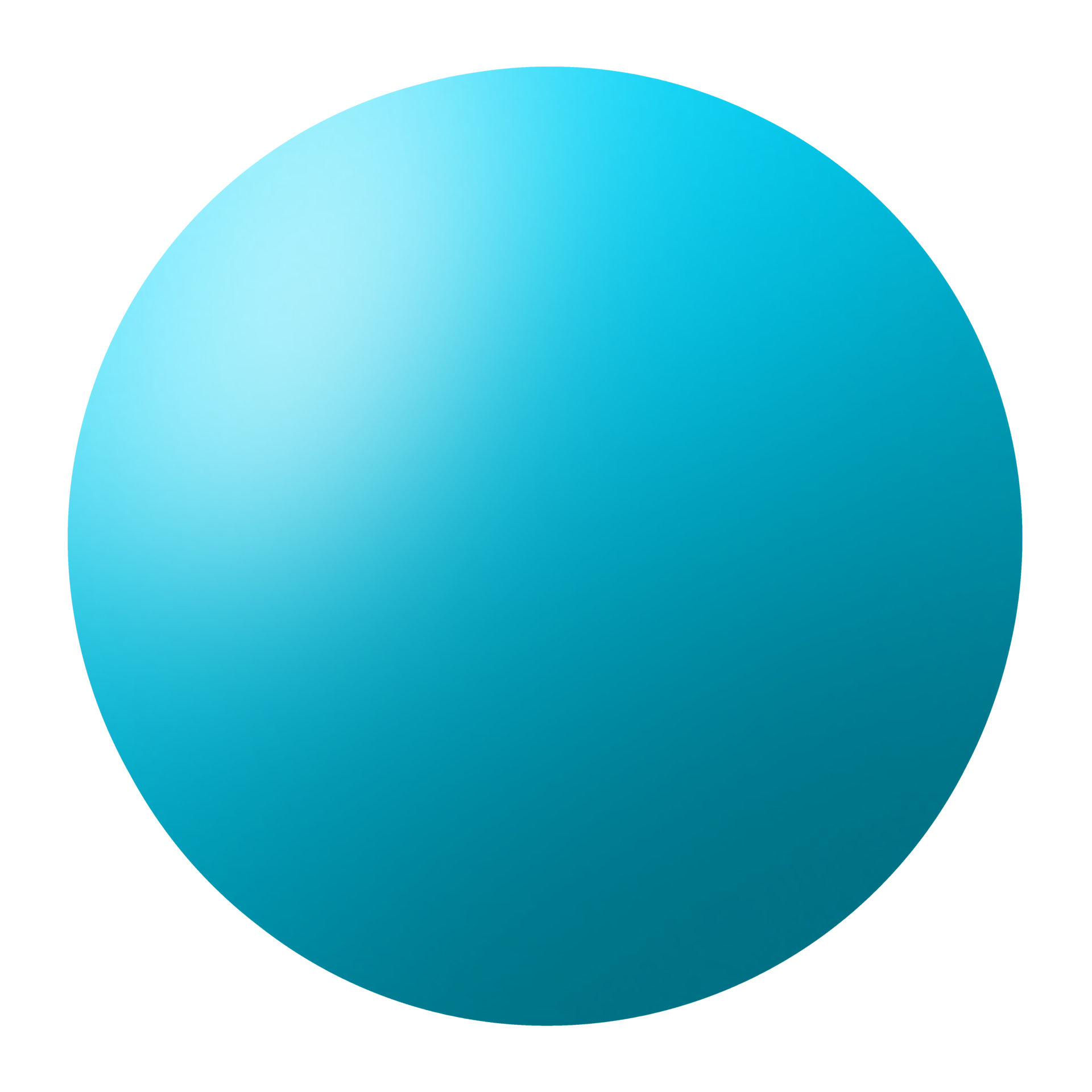 3d ball blue 25225574 PNG