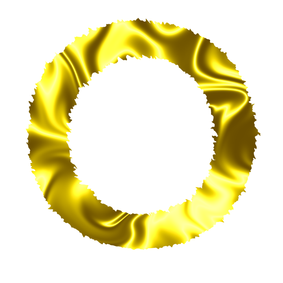 golden letter O 25225659 PNG