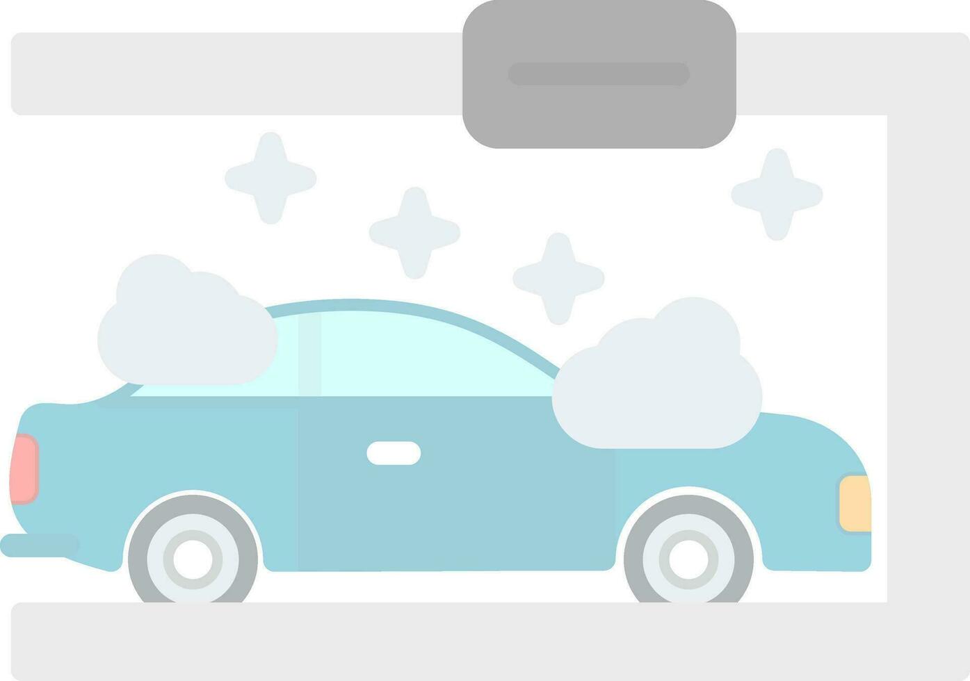 Car painting Vector Icon Design