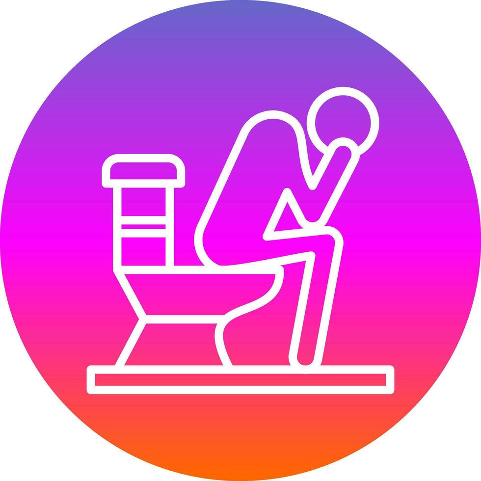 Diarrhea Vector Icon Design