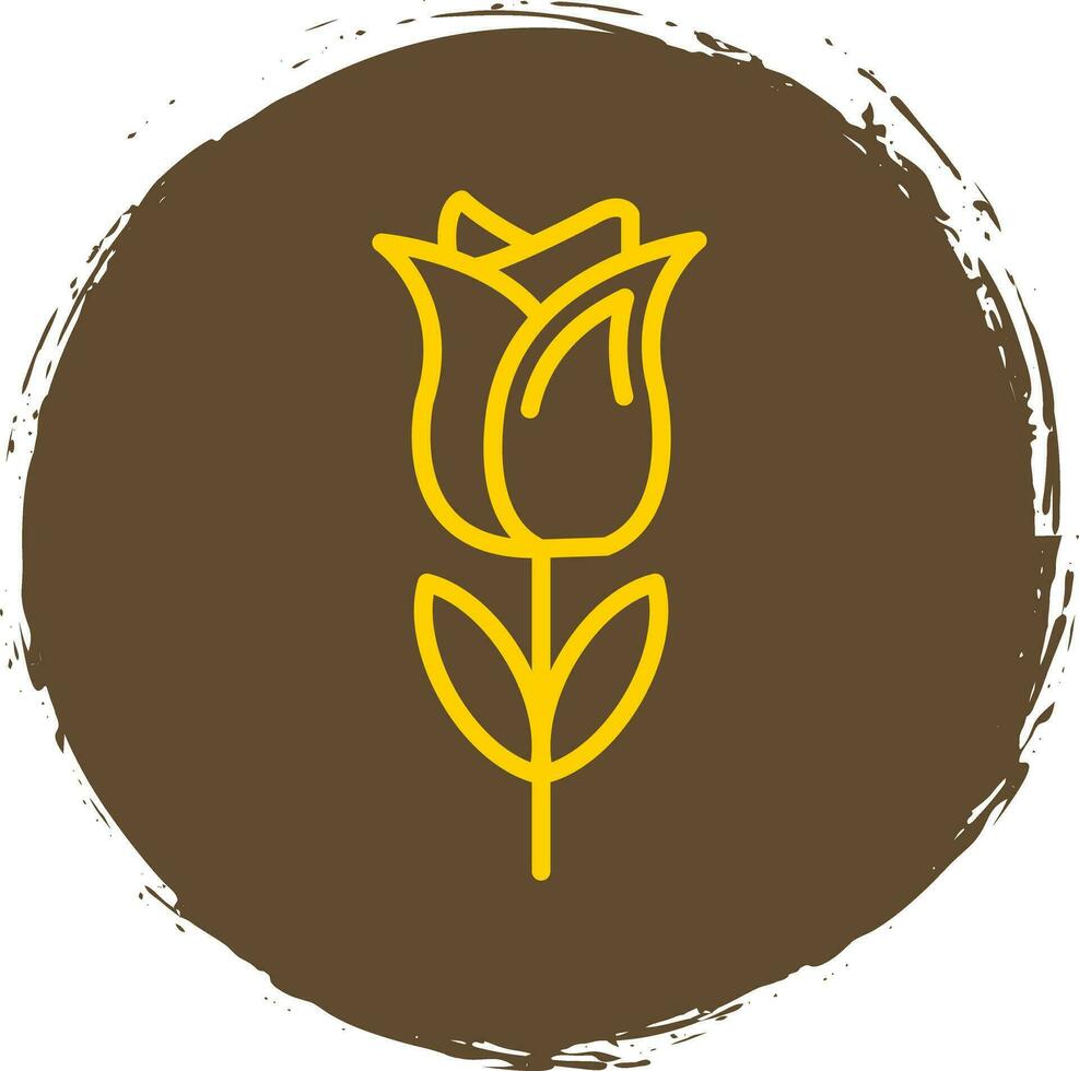 Tulips Vector Icon Design