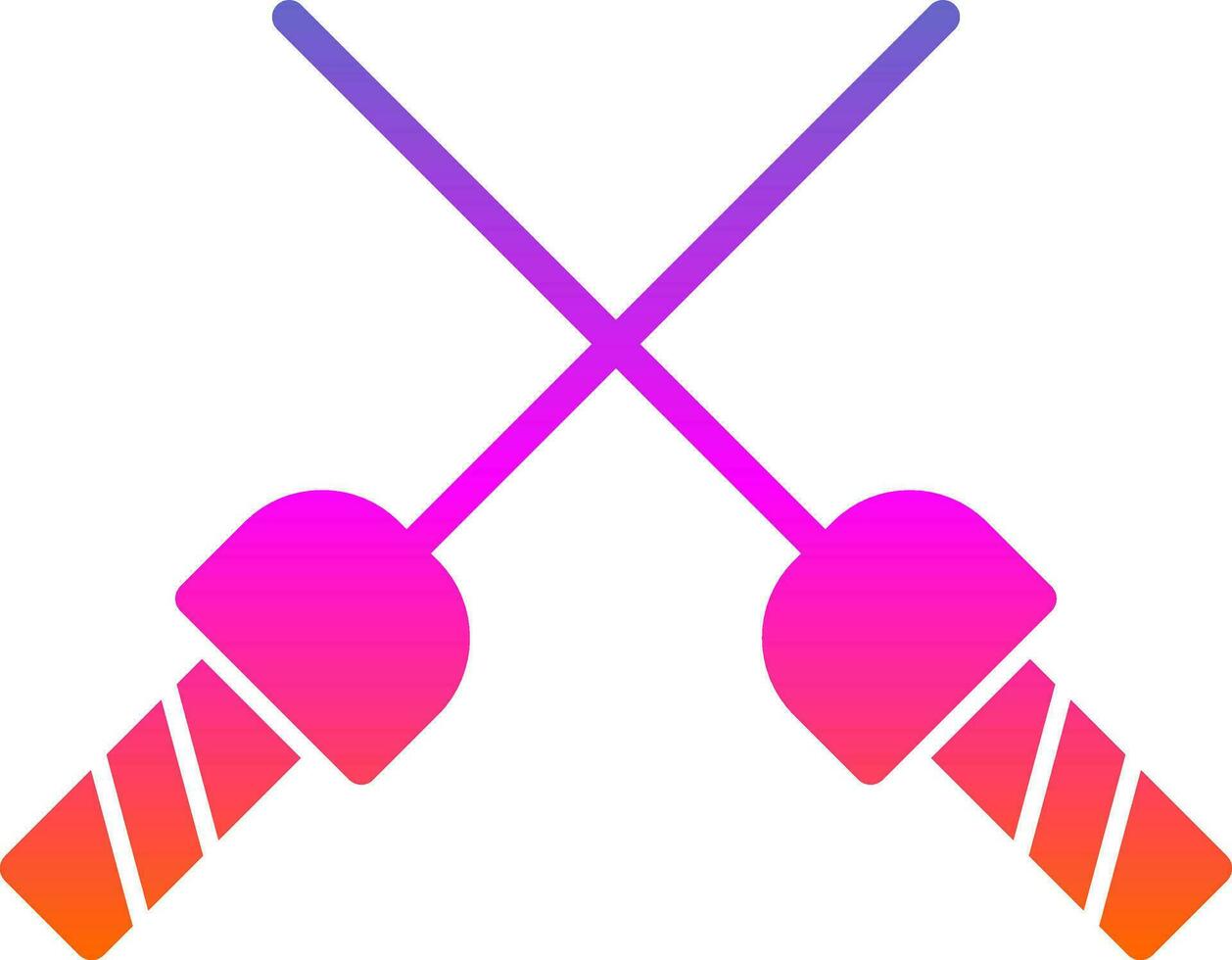 Fencing Vector Icon Design