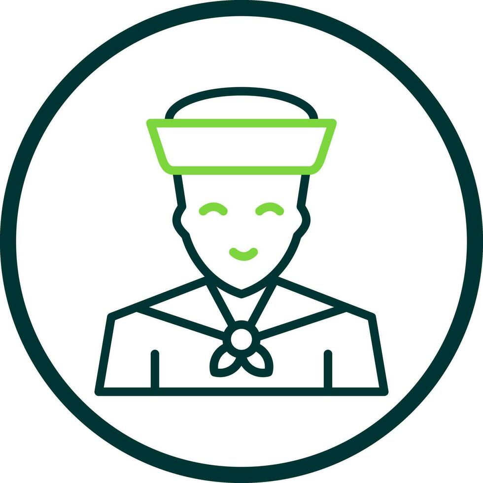 Sailor Vector Icon Design
