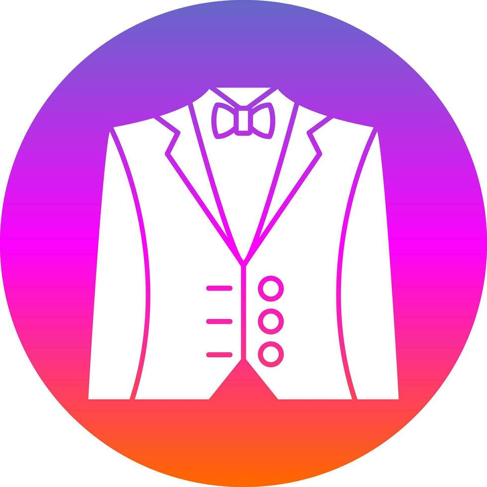 traje vector icono diseño