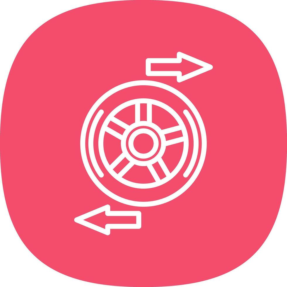 Wheel alignment Vector Icon Design