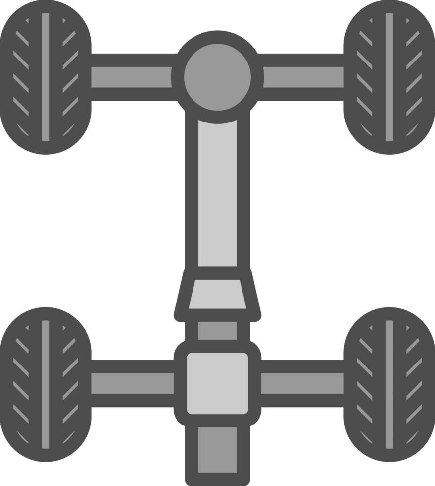 Chassis Vector Icon Design