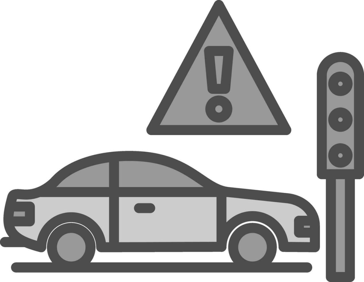 Warning Vector Icon Design