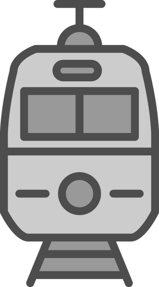 diseño de icono de vector de tren