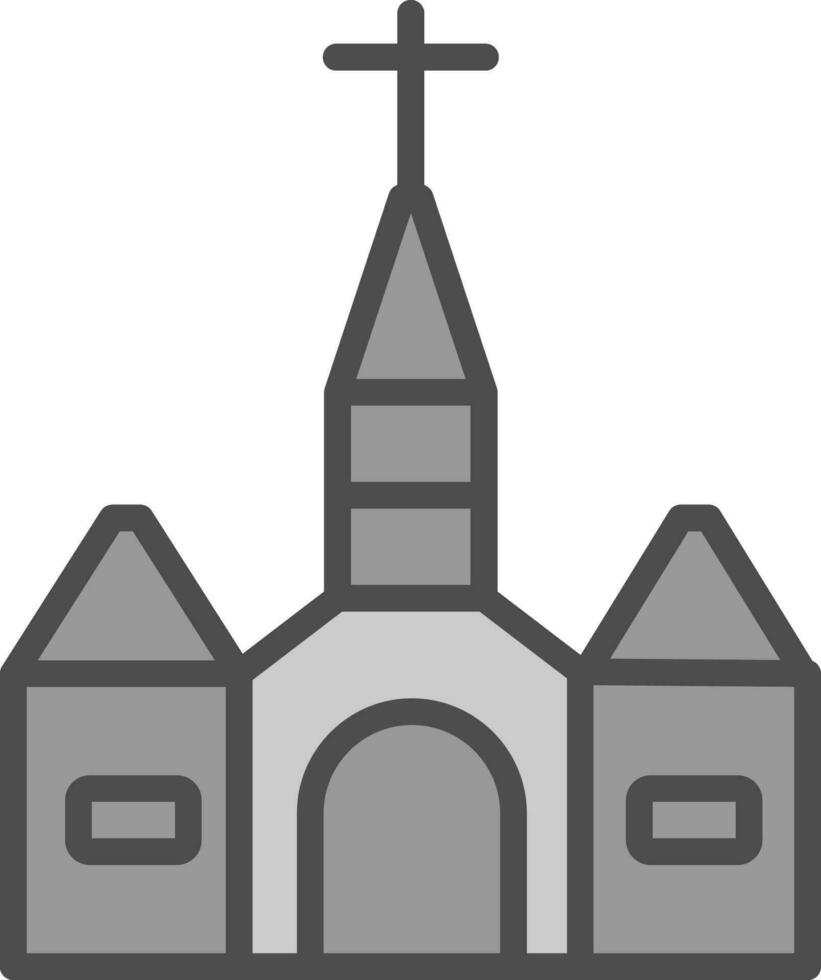 Cathedral Vector Icon Design