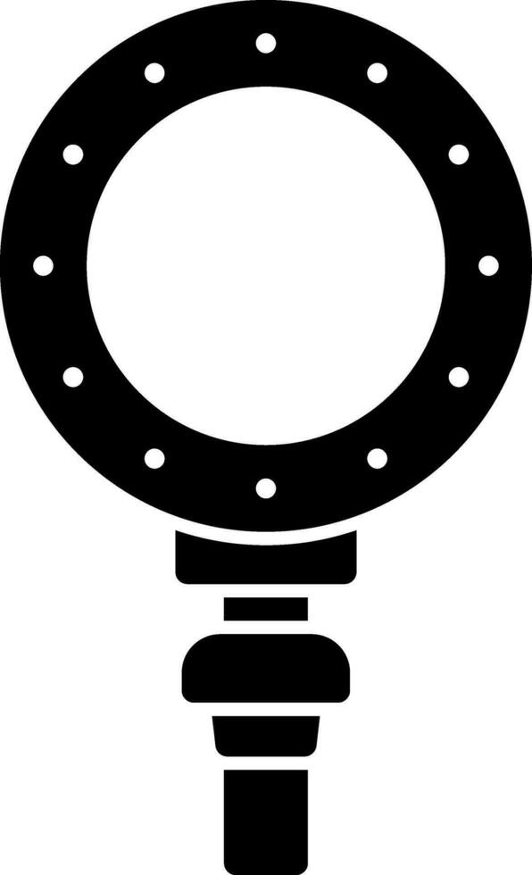 Ring light Vector Icon Design