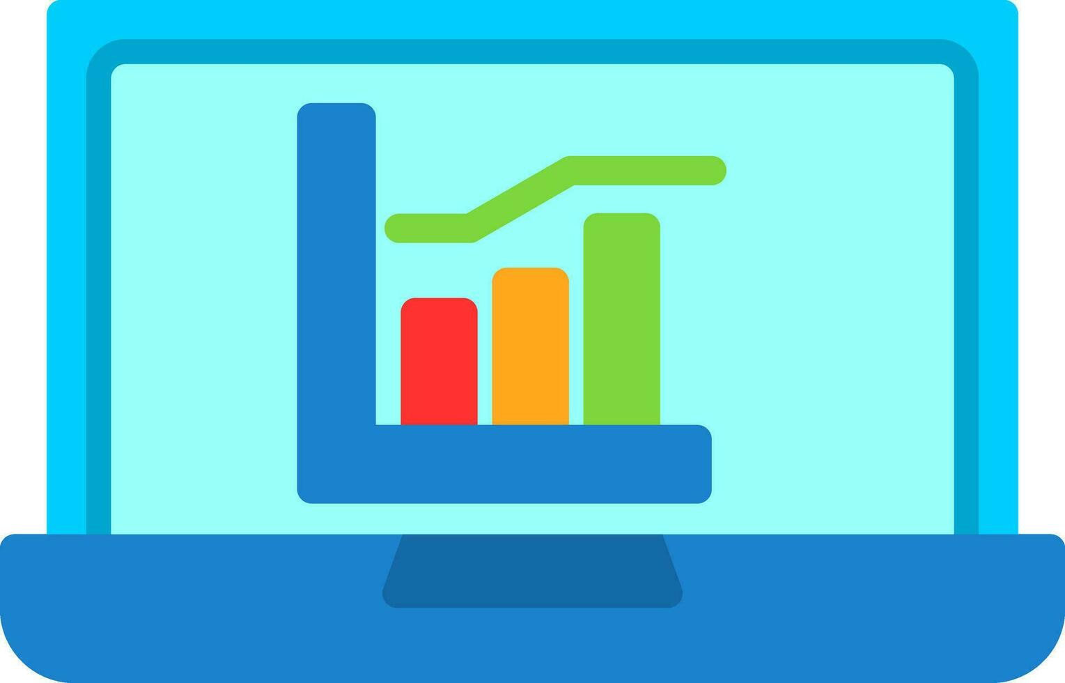 Analytics Vector Icon Design