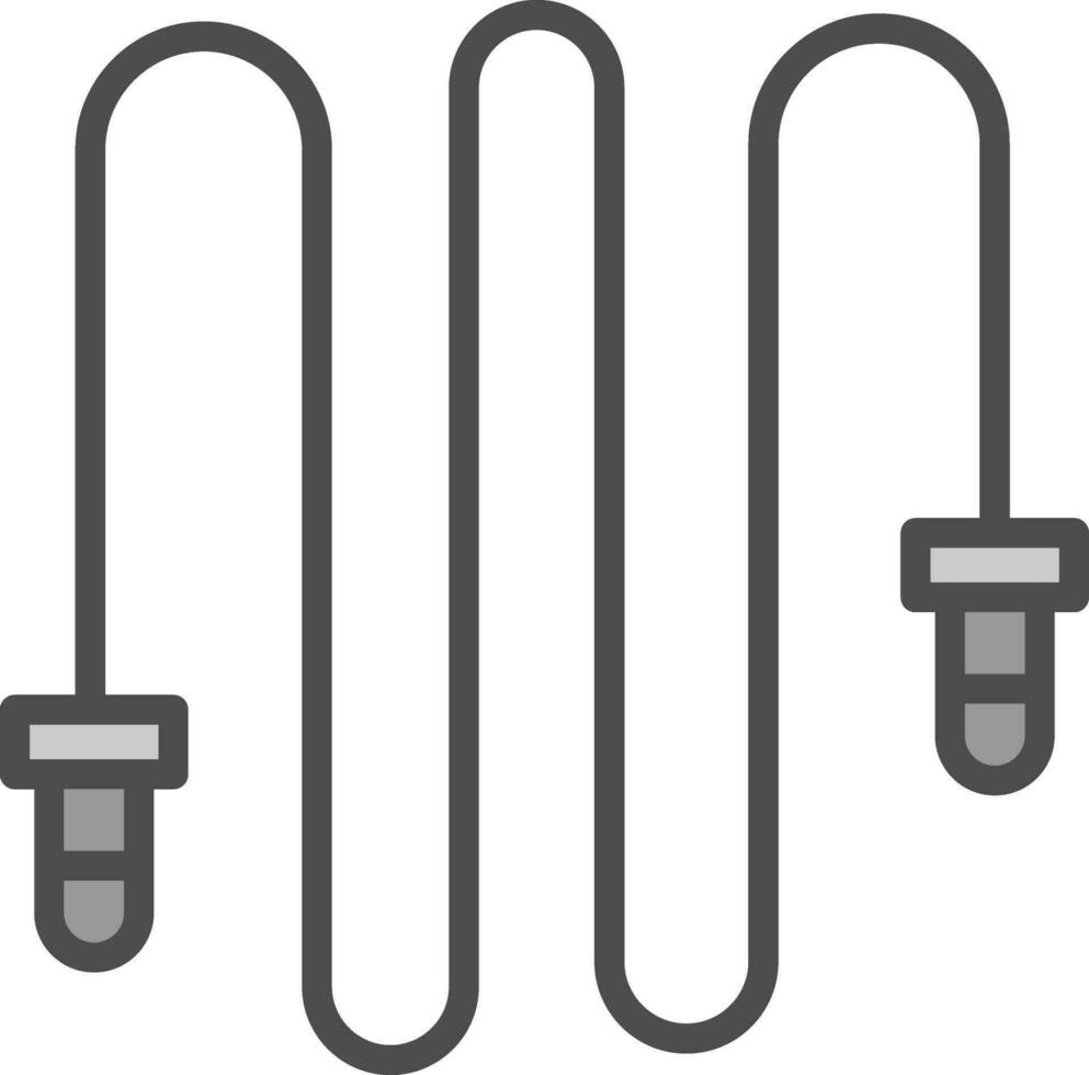 Jumping rope Vector Icon Design