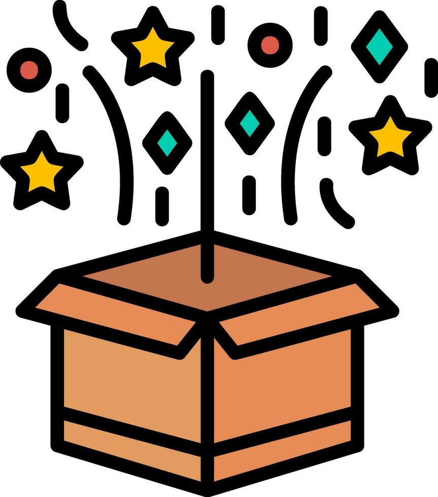 Magic box Vector Icon Design